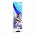 Pen2Paper Classic Banner Stands 12 in. Classic Banner Stand- Black PE3883361